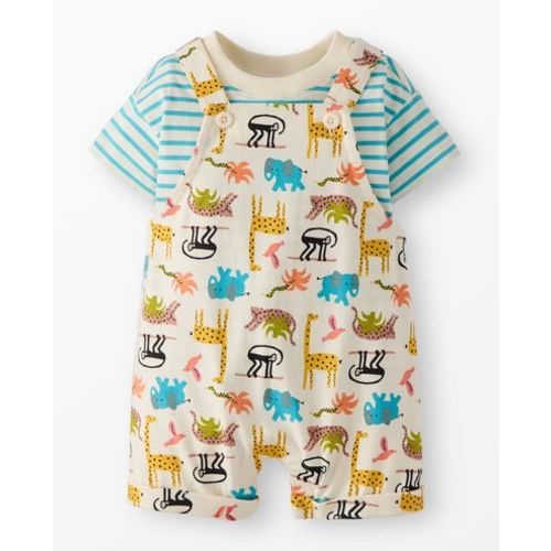 Baby Classic Fit T-Shirt & Shortalls Set