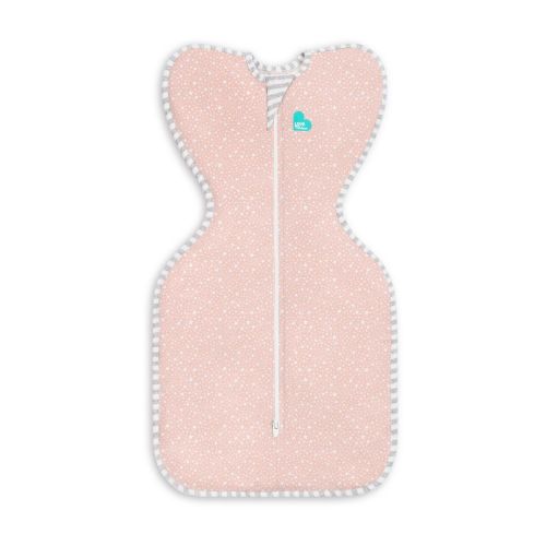 Love to Dream Original Swaddle Up 1.0 Tog Stardust Dusty Pink Size Small