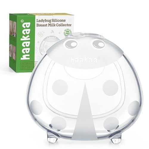 haakaa Ladybug Breast Milk Collector Milk Catchers 2.5oz/75ml,1PC