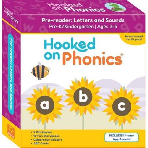 Hooked on Phonics Pre-Reader Kit: Letters and Sounds - (Learn to Read) (Paperback)