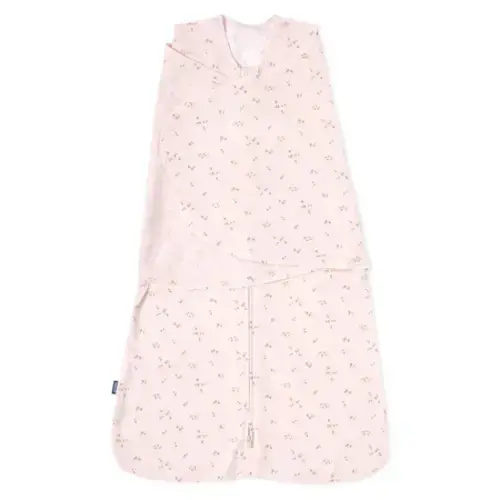 Pink Floral Cotton Swaddle Newborn | HALO