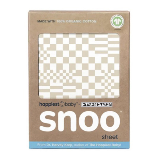 100% Organic Cotton SNOO Baby Bassinet Fitted Sheet