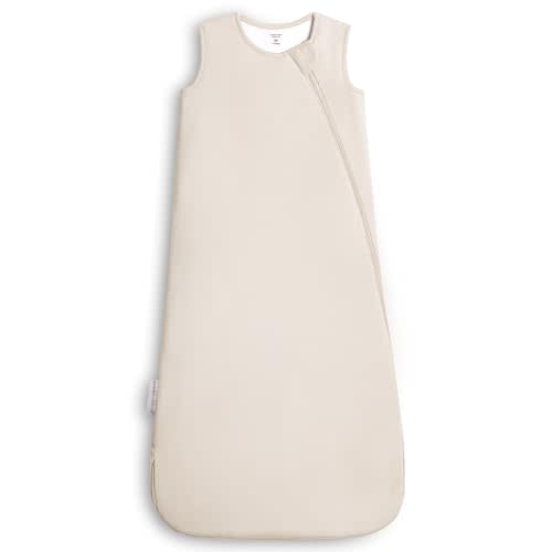 Bamboo Viscose 1.0 Tog Sleep Sack, Soft Breathable Baby Sleeping Bag, Wearable Blanket Baby with 2-Way Zipper