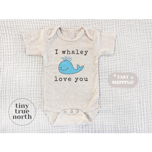 I Whaley Love You - Whale Baby Bodysuit - Whale Kids Shirt - Cute Baby Gift - Whale Gift for Kid - Gift for Toddler - Whale 2T Shirt
