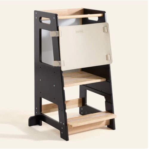 HARPPA Nordo | Safe & Stable Montessori Toddler Kitchen Wooden Tower - Perfect for Cooking & Learning, Counter Helper, Kitchen Tower, Gift for 2 Year Old