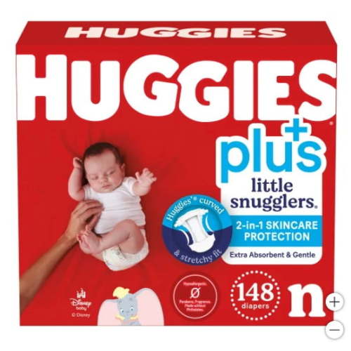 Huggies Plus Diapers Size Newborn