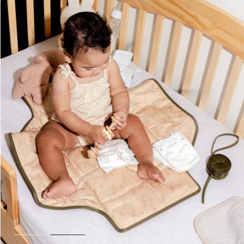 Baby Changing Mat Nylon | Unisex Diaper Changing Mat by Caraa