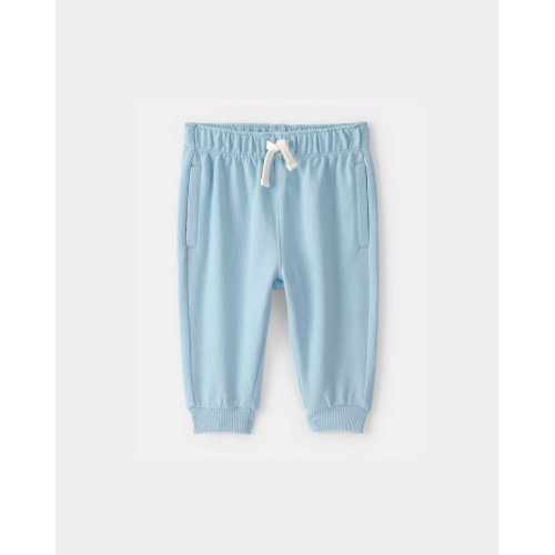 Baby Boy French Terry Pants - Blue | Carter's