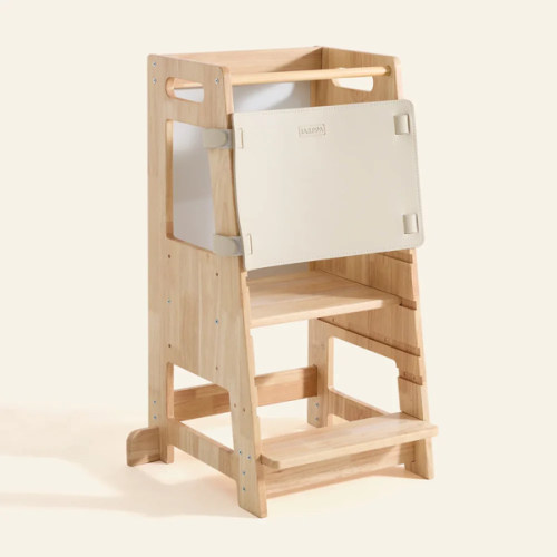Harppa Nordo | Safe & Stable Montessori Toddler Kitchen Wooden Tower - Perfect for Cooking & Learning, Counter Helper, Kitchen Tower, Gift for 2 Year Old
