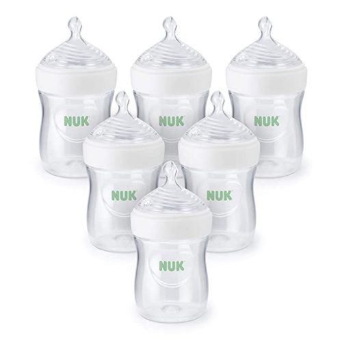 NUK Simply Natural Baby Bottle with SafeTemp