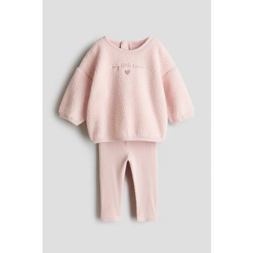 2-PIECE TEDDY FLEECE AND JERSEY SET