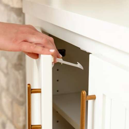 Regalo Safety Accessories White Cabinet Locks 6130 W at Lowes.com