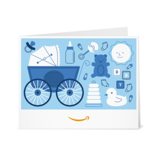Amazon.com: Amazon Gift Card - Print - Baby Icons Blue: Gift CardsAmazon.com: Amazon Gift Card - Print - Baby Icons Blue: Gift Cards