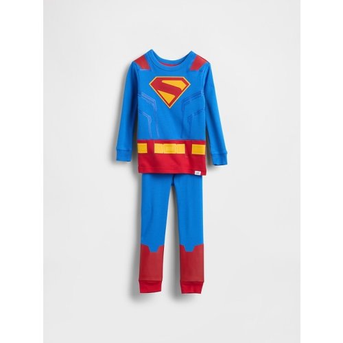 Baby & Toddler Organic Brushed Cotton Superman PJ Set