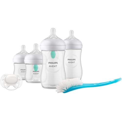 Philips Avent Natural Response Bottle Airfree Vent Newborn Gift Set Clear