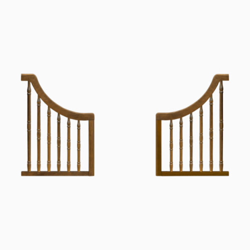 Liberty 4-in-1 Toddler Bed Conversion Kit - Natural Walnut