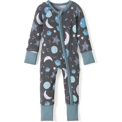 Little Sleepies Pajamas for Baby Boys & Girls, Viscose from Bamboo Baby Pajamas, Sleepers, 2-Way Zipper PJs