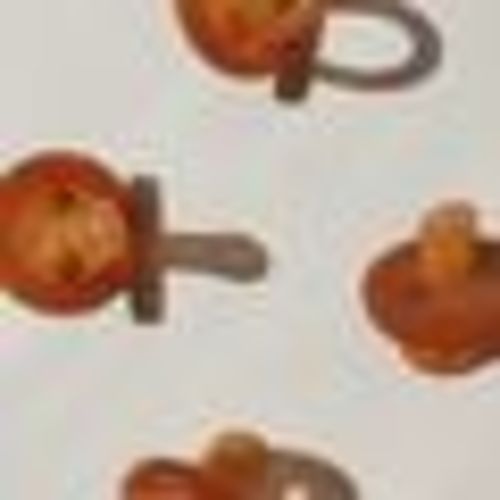 Natural Rubber Soother - Orthodontic twin pack - Reusable Case - Small (0-6 months)