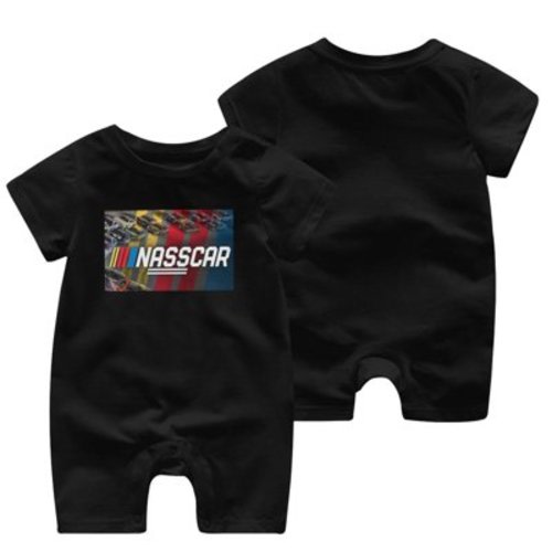 Nascar Newborn Baby Boy And Girls Summer Romper Infant Boy And Girls Clothes Outfits Short Sleeve Bodysuit Jumpsuit Baby Clothing
