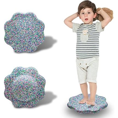 EPP Balance Board Kids for Stepping Stones for Kids - Foam Toddler Balance Board for Sensory Training Indoor Outdoor for Boys Girls