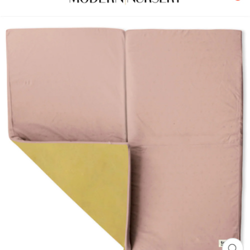 Padded Organic Cotton Play Mat