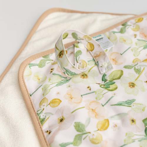 Floral Buzz - Washable Change Mat - Travel-Friendly – Kinder Cloth Diaper Co.