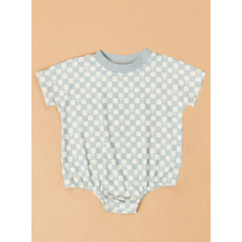 Palm Check Short Sleeve Bubble