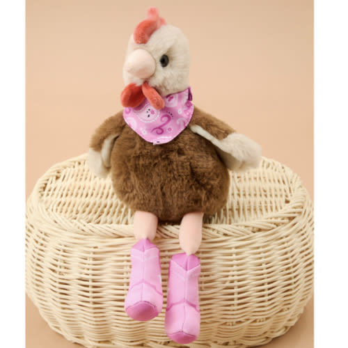 Cowgirl Chicken Plush
