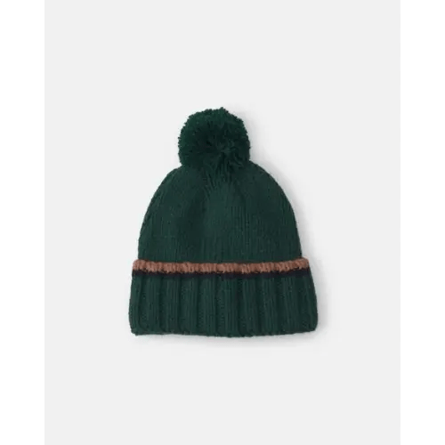 Baby Boy Pom Beanie - Green | Carter's
