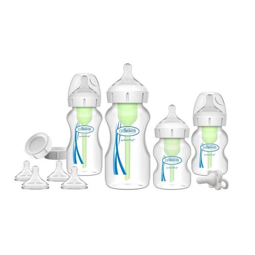 Dr. Brown's Natural Flow® Anti-Colic Options+™ Wide-Neck Bottle Essentials Gift Set