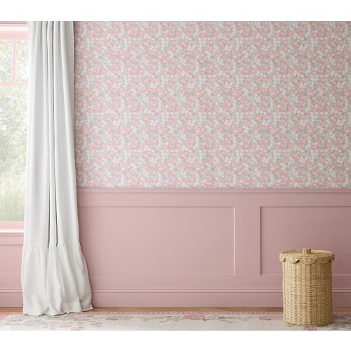 Hello Kitty® Floral Wallpaper