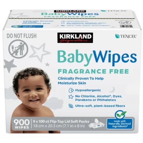 Kirkland Signature Baby Wipes Fragrance Free Same-Day Delivery | Costco