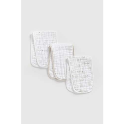 Mothercare Burp Cloths Pk3