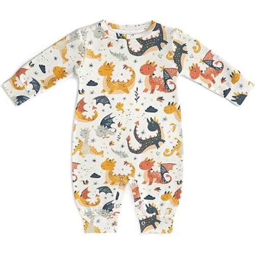 Newborn Baby Romper Clothing Cute Infant Long Sleeve Clothes Jumpsuit Playsuit One Piece Outfit for Boy Girl