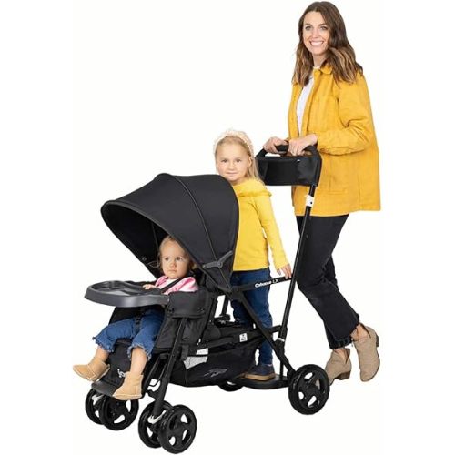 Joovy Caboose LX Tandem Stand-on Stroller, Black