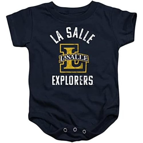 La Salle University Official Explorers Logo Unisex Infant Snap Suit for Baby