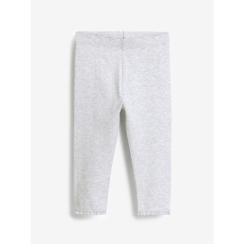 Grey Lace Trim Leggings (3mths-7yrs)