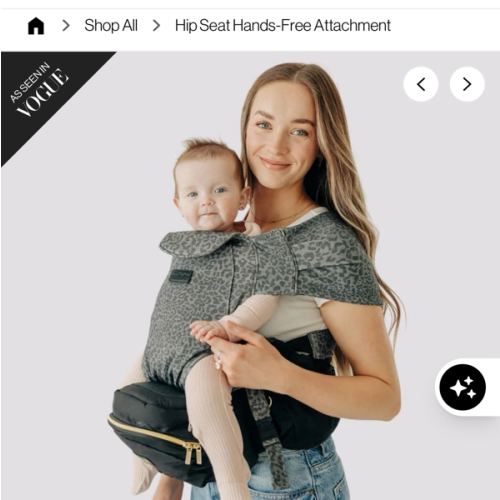 Hip Seat Hands-Free Attachment