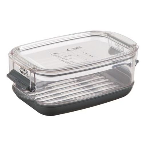 Prepworks 1.2qt Berry ProKeeper: Clear Berry Storage Container, Dishwasher-Safe, 1 Year Warranty