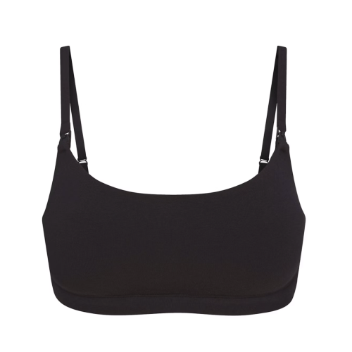 COTTON JERSEY MATERNITY NURSING SCOOP BRALETTE | SOOT