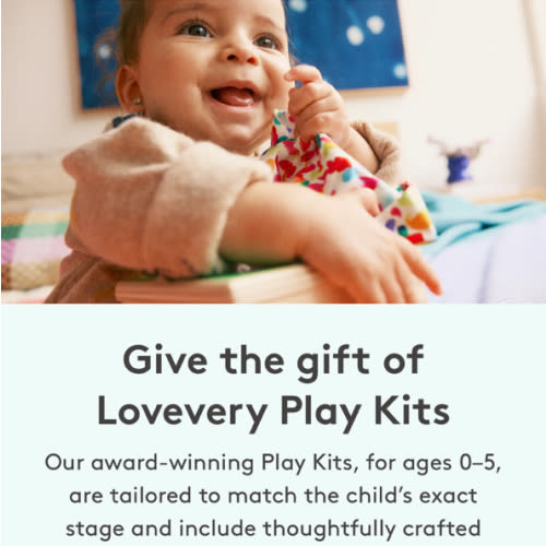 Give the gift of Lovevery Play Kits | Lovevery