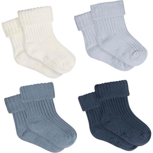 Modern Moments by Gerber Unisex-Baby Soft Cotton Ankle Socks