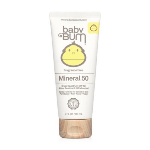 Baby Bum Mineral Sunscreen Lotion SPF 50 - 3 fl oz