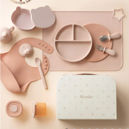 First Bites Gift Set (Blush/Muted)