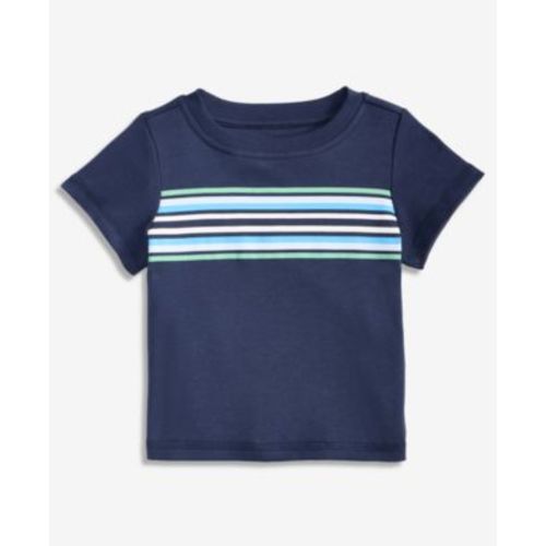 Baby Boys' 3M-24M Mix and Match Placed-Stripe T-Shirt, Macy's Exclusive