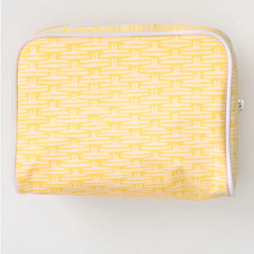 Medium Patterned Toiletry Bag