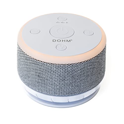 Yogasleep Dohm Nova White Noise Sound Machine, Better Sleep for Babies & Adults. Includes Night Light, 10 Fan Speeds & Calming Pink Noise for Louder Noise Masking. Noise Canceling for Office Privacy.