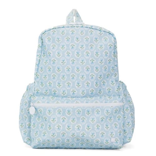 Petite Fleur Blue Backpack