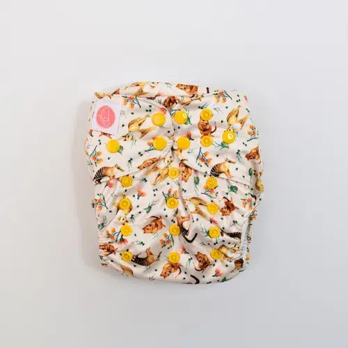 Monarch Classic Reusable Cloth Nappy V2.0 - Snaps | Full Night Nappy