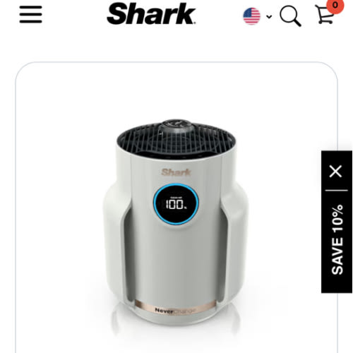 Shark NeverChange™ Air Purifier Compact Pro (Dove)